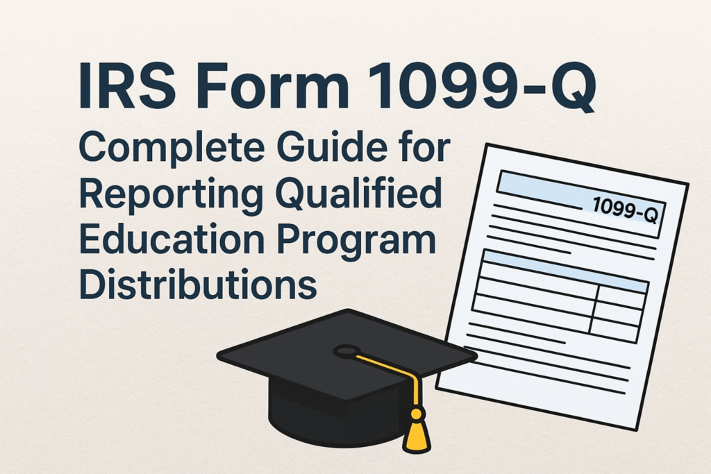 IRS Form 1099-Q: Complete Guide for Reporting Qualified Education Program Distributions