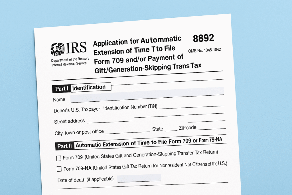 Form 8892