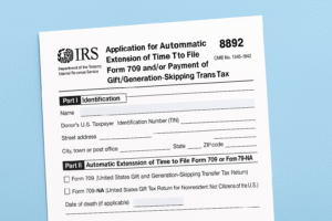 Form 8892