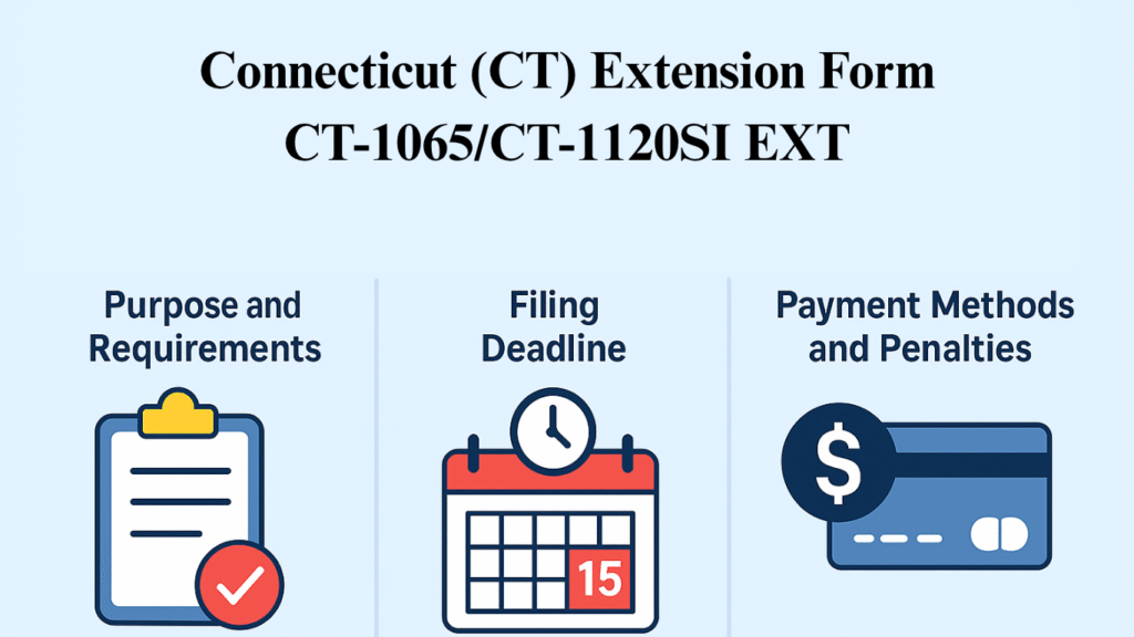 Connecticut Extension Form CT-1065/CT-1120SI EXT: A Complete Guide for Partnerships and S Corporations