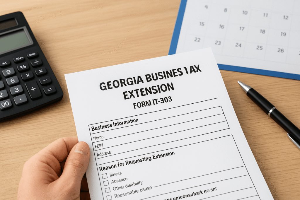 Georgia Business Tax Extension Form IT-303 – A Complete Guide
