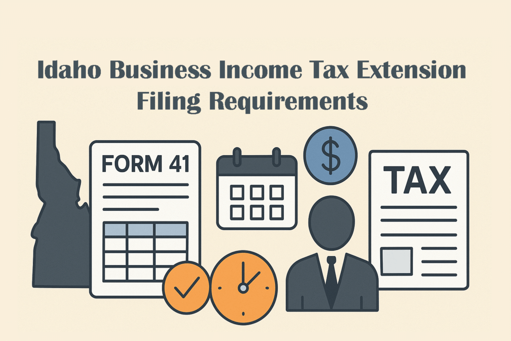 Idaho Business Income Tax Extension Filing Requirements